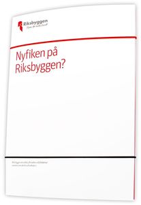 Bild på Snoddmapp A4 - Nyfiken på riksbyggen?
